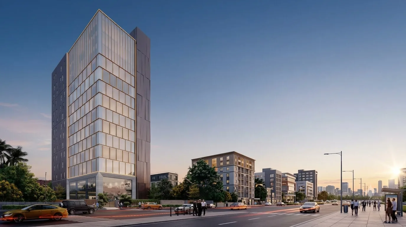 RPN commercial tower on the Coimbatore skyline